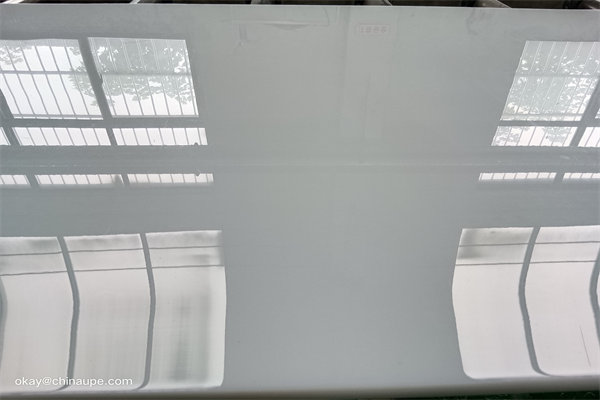 waterproofing high density plastic sheet blue 5/8